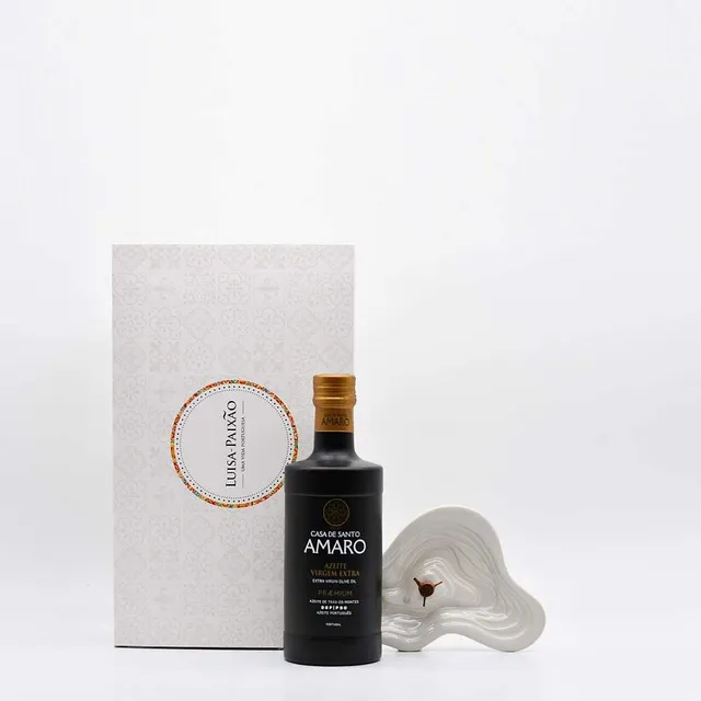 luisa-paix-o-azeite-premium-coffret-huile-olive-assiette-c-ramique image 1