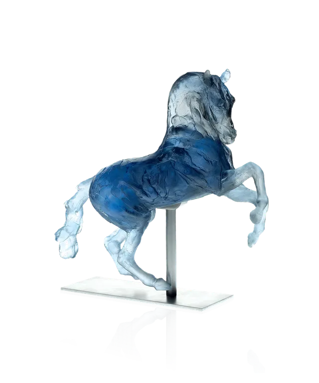 daum-art-cristal-alexandre-sculpture-cheval-375-ex-sauvat image 1