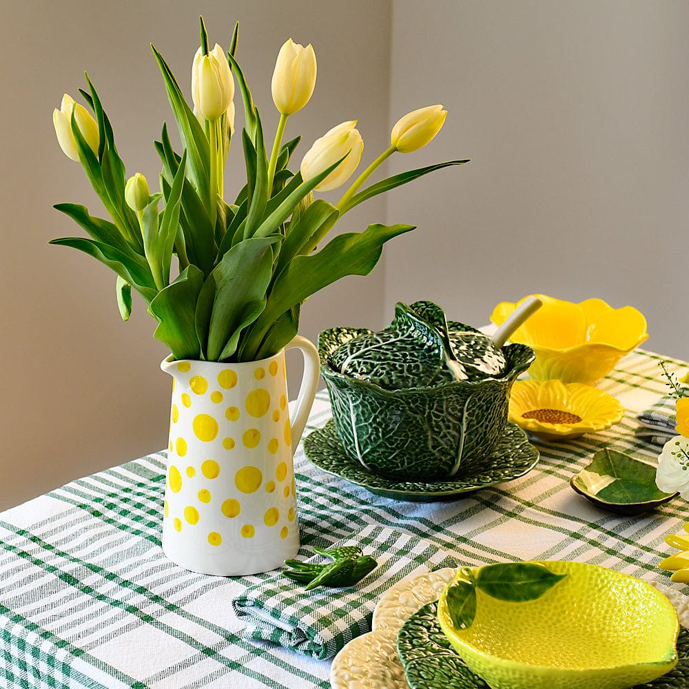 luisa-paix-o-carafe-pois-en-c-ramique-jaune-18-cm image 2