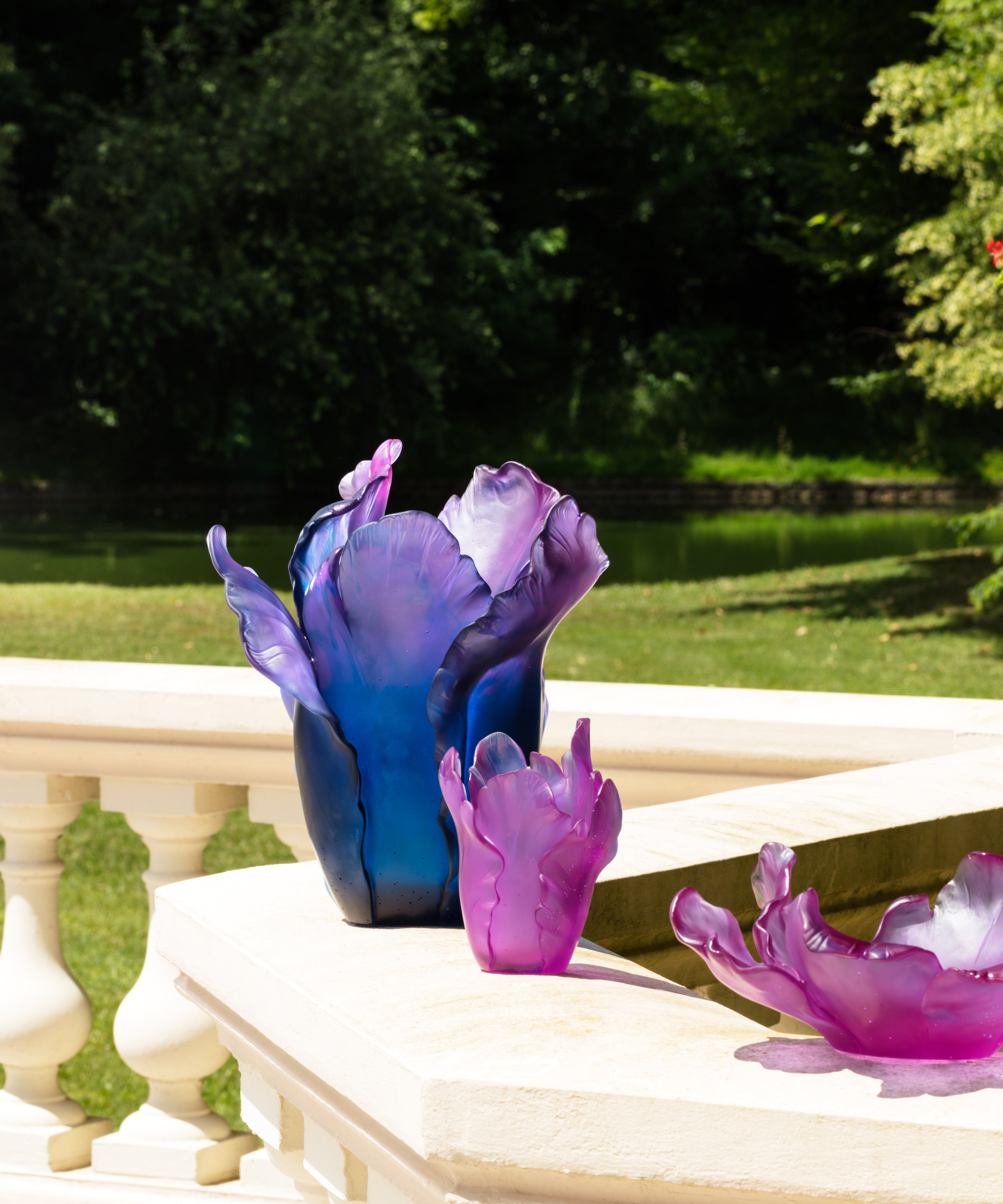 daum-tulipe-vase-grand-mod-le-bleu-cristal-floral image 3