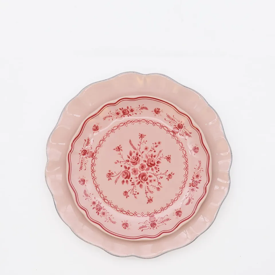 luisa-paix-o-rosa-vila-duo-assiettes-rose-rose-21-cm image 1