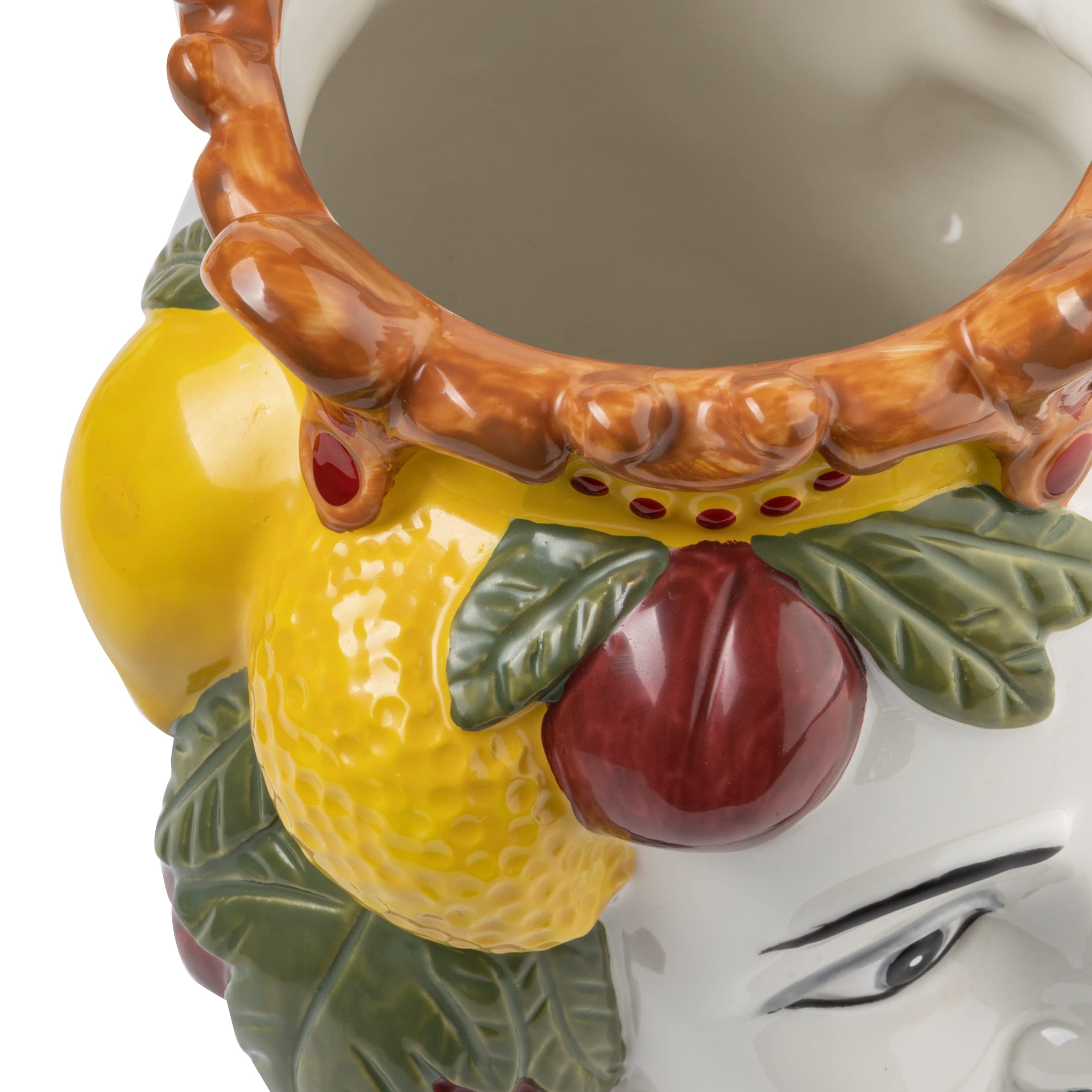 baroni-home-t-te-moro-regina-cactus-porcelaine-20-cm image 3