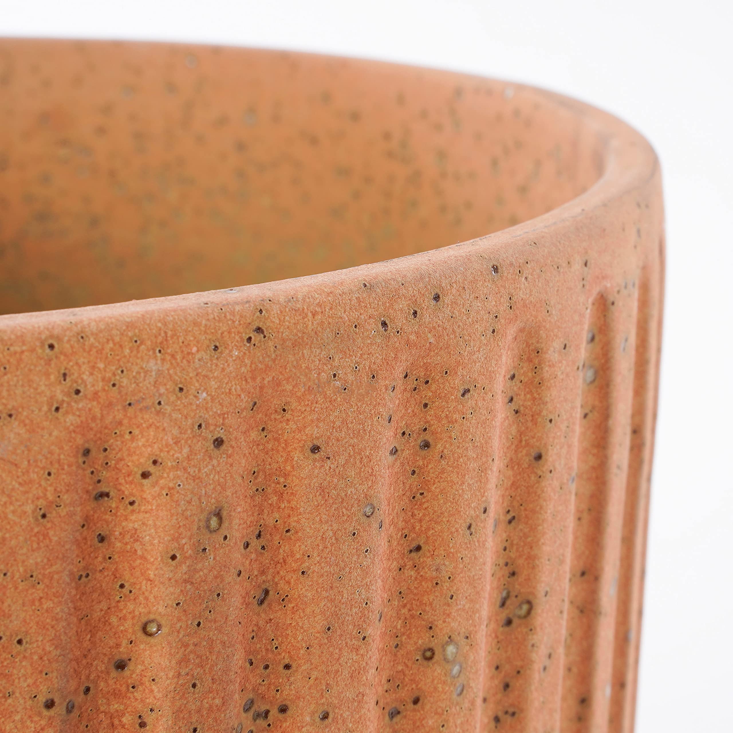mica-dante-pot-rond-cache-pot-marron-27x30-cm image 2