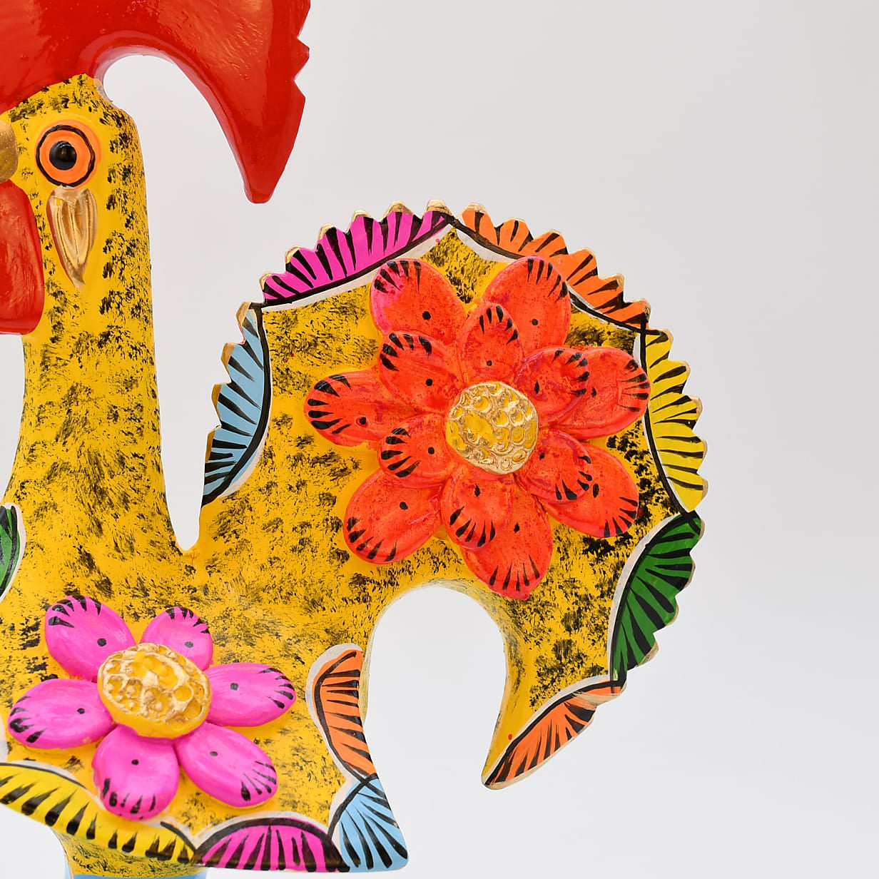 luisa-paix-o-coq-de-barcelos-25cm-jaune-figurine-d-co-portugaise image 6