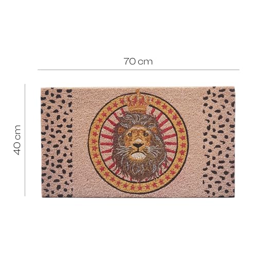 baroni-home-tessile-casa-paillasson-lion-70x40-cm-coco image 6