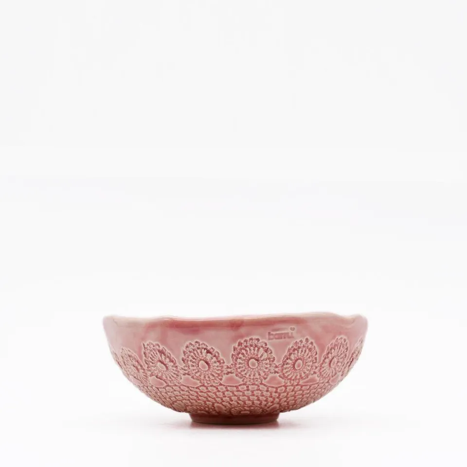 luisa-paix-o-flores-bol-rose-16cm-c-ramique-tourn-main image 1