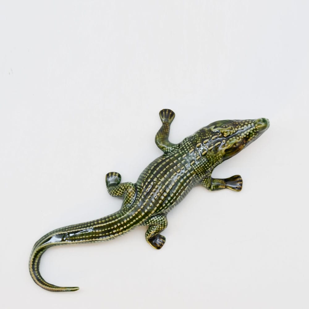luisa-paix-o-crocodile-en-c-ramique-24-cm-d-co-artisanale image 1