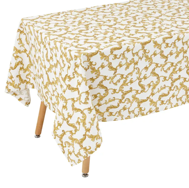 baroni-home-cucina-nappe-rectangulaire-coton-boucles-160x300 image 1