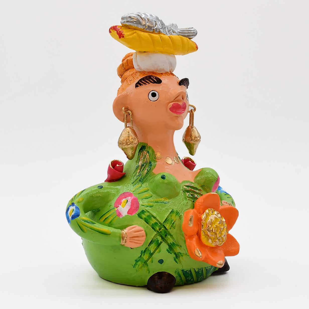 luisa-paix-o-boneca-barriguda-17cm-statuette-sign-e-pi-ce-unique-3 image 4