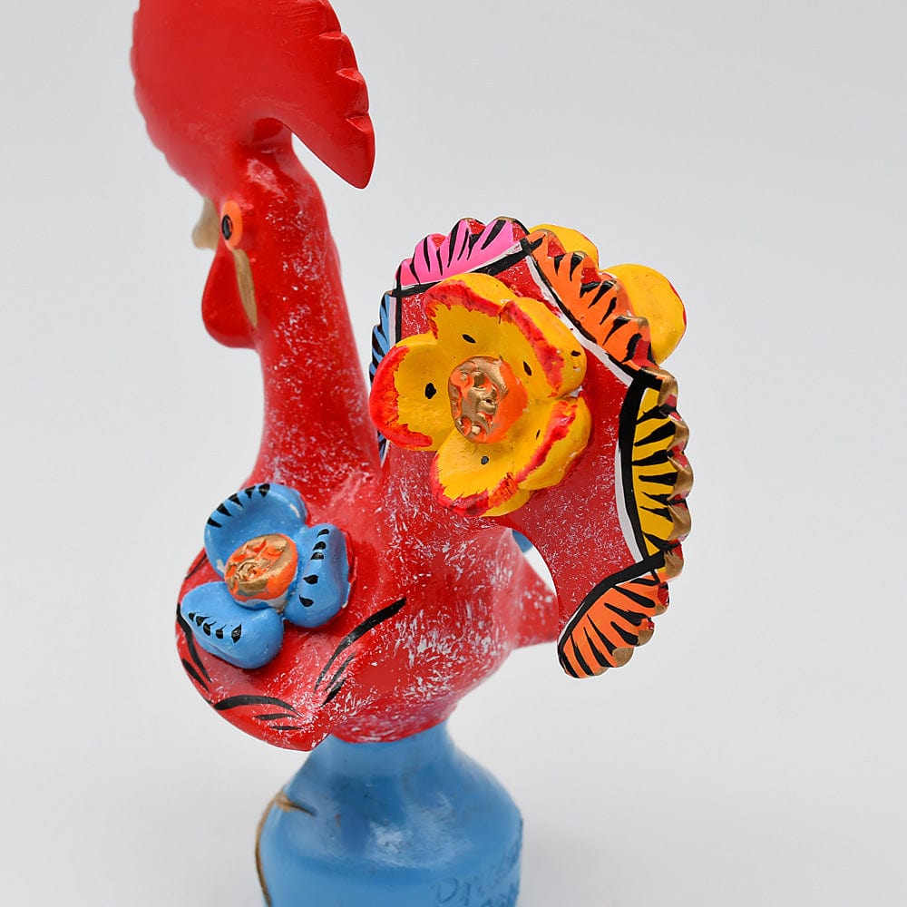 prazeres-c-ta-coq-de-barcelos-figurine-rouge-15-cm image 4