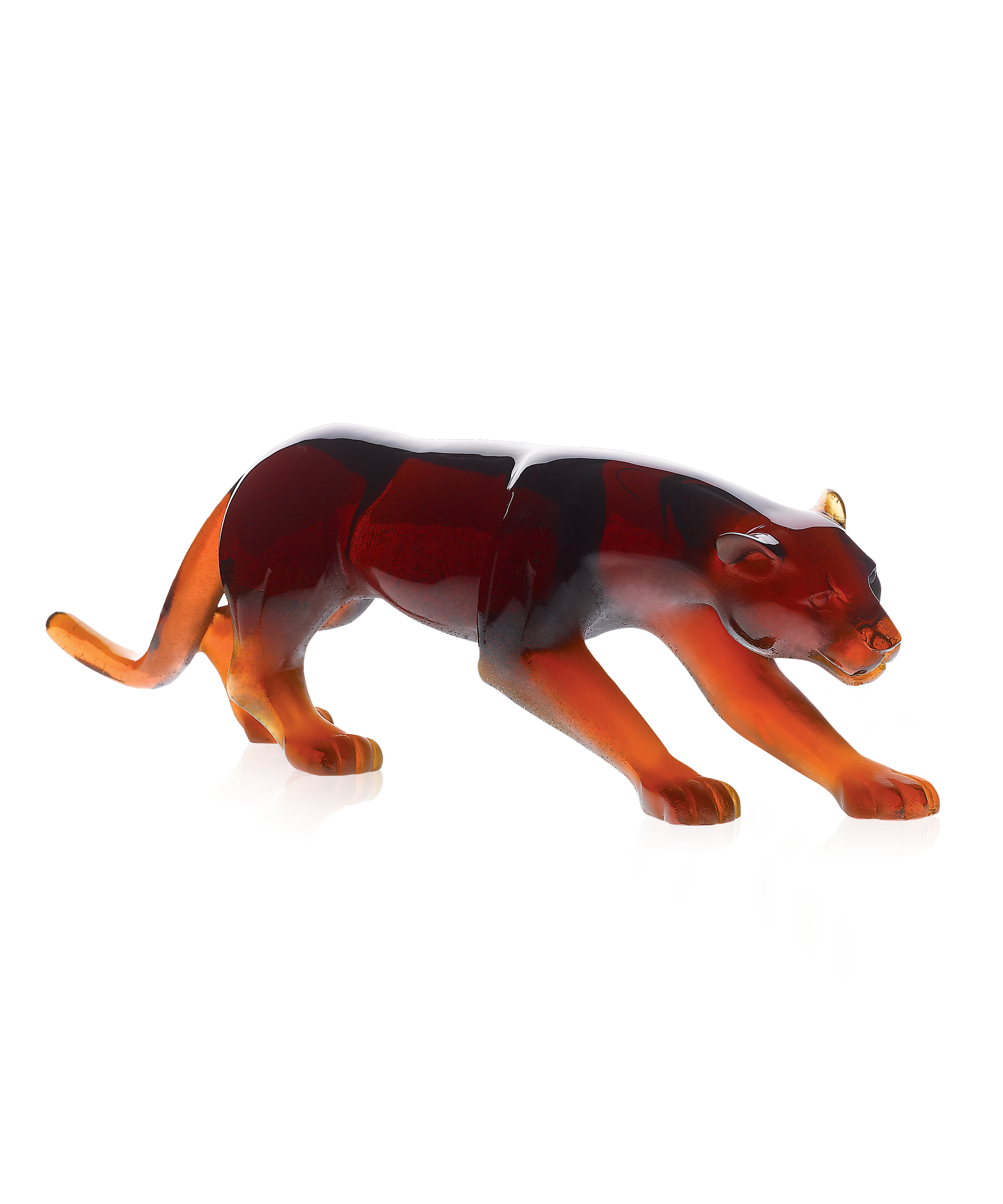daum-panth-re-sculpture-ambre-cristal-animal image 1