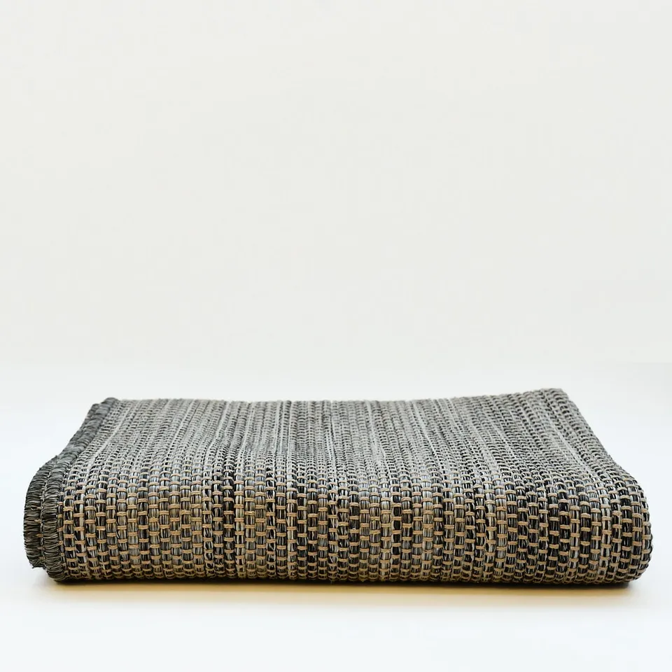 luisa-paix-o-tapis-gris-fibres-m-lang-es-lavable-100x60 image 1