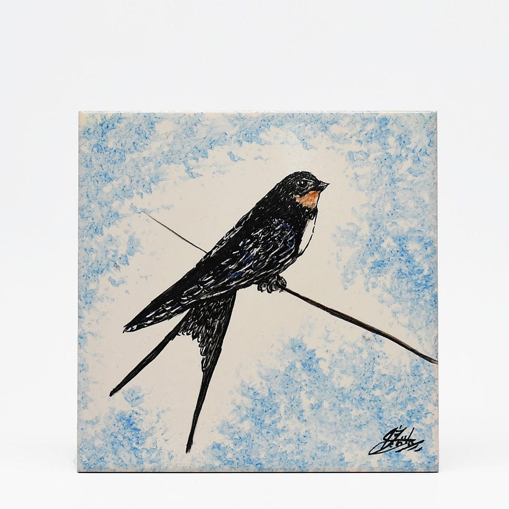 luisa-paix-o-andorinha-azulejo-15x15-cm-hirondelle image 1