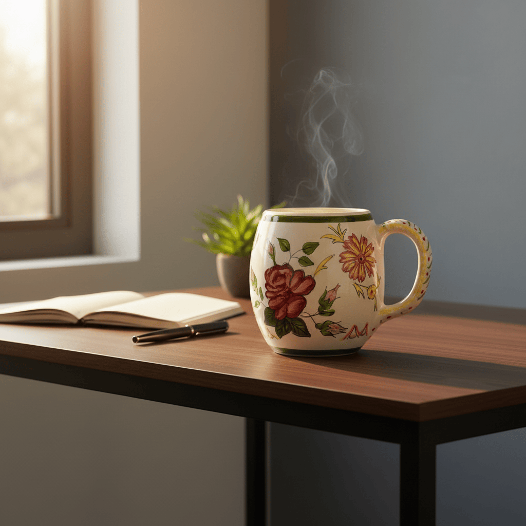 luisa-paix-o-viana-grand-mug-c-ramique-floral-300ml image 2