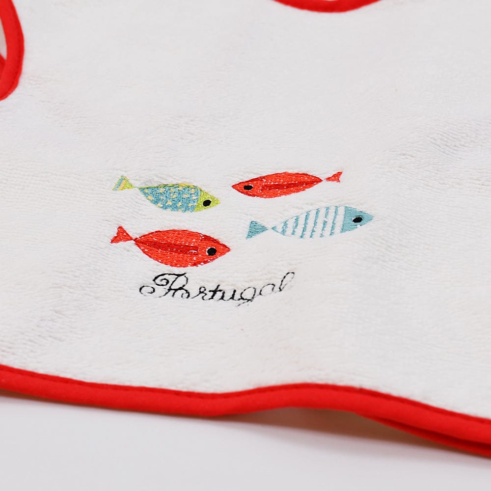 luisa-paix-o-linge-portugal-bavoir-sardinhas-rouge-48x35 image 4