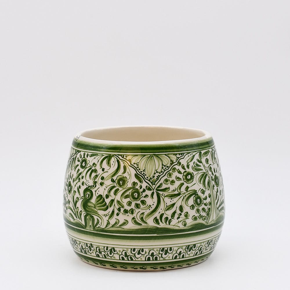 luisa-paix-o-vaisselle-portugaise-pot-c-ramique-vert-15cm image 1