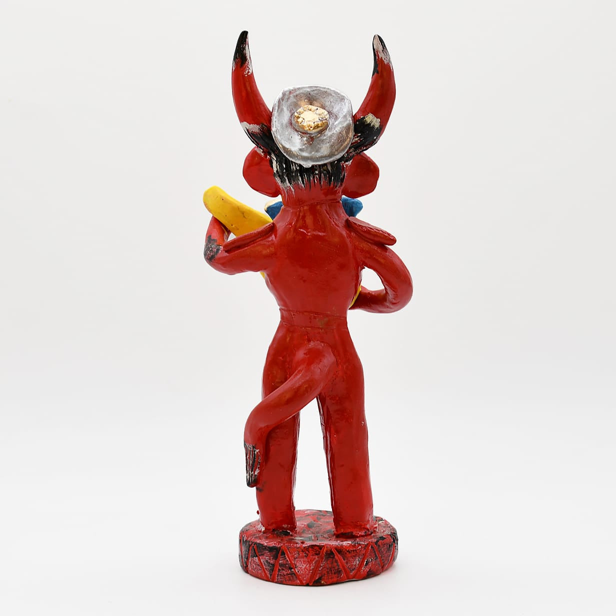 luisa-paix-o-diabo-com-guitarra-30cm-statuette-barbe-noire image 5