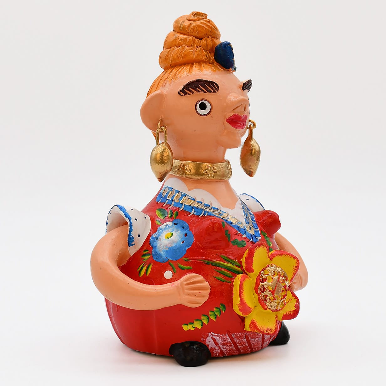 luisa-paix-o-boneca-barriguda-17cm-statuette-c-ramique-portugal image 3