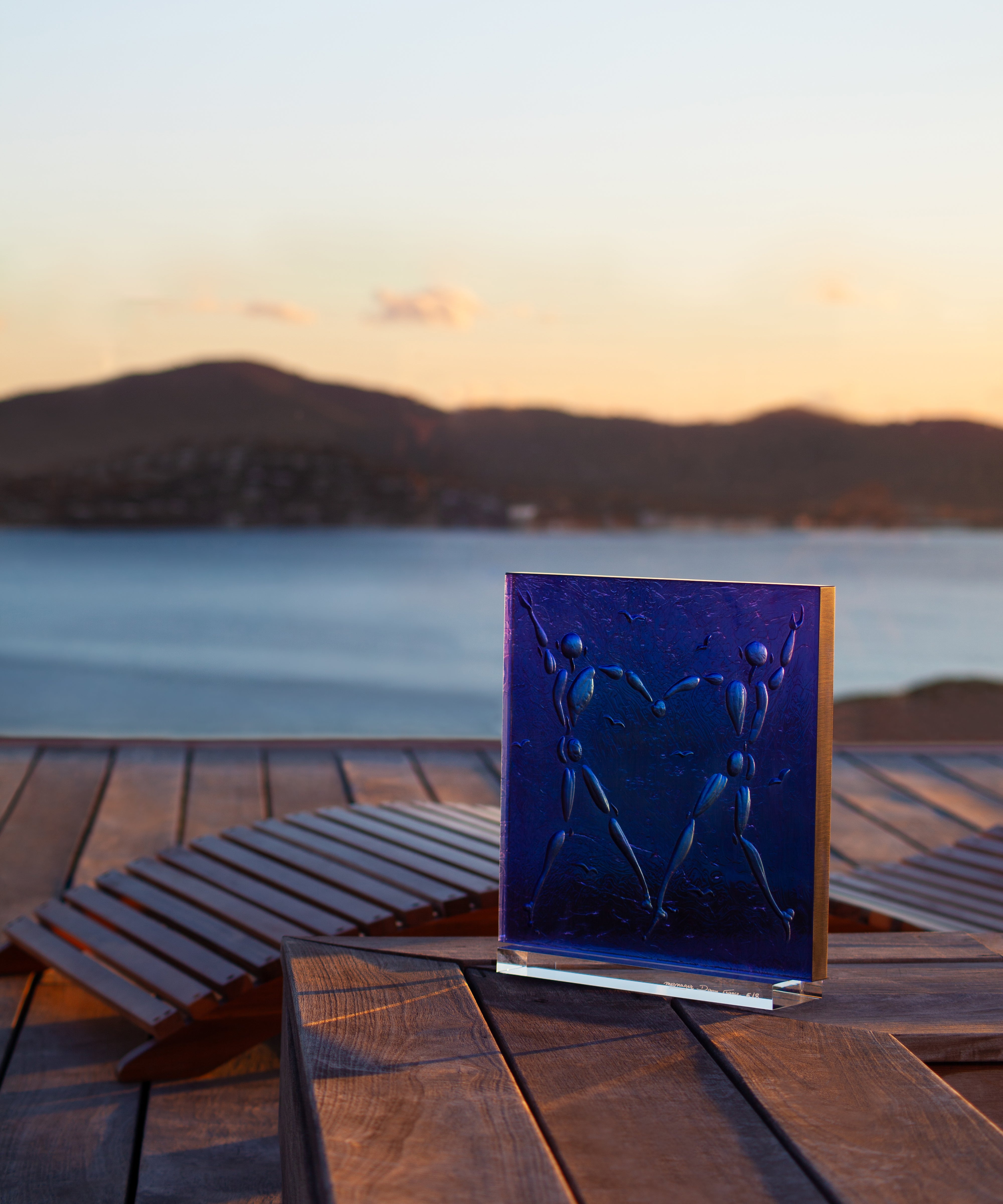 daum-art-cristal-love-dance-sculpture-bleue-8-ex image 3