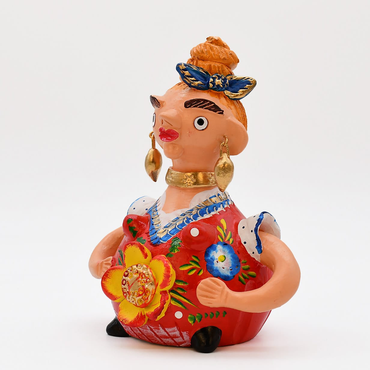 luisa-paix-o-boneca-barriguda-17cm-statuette-c-ramique-portugal image 4