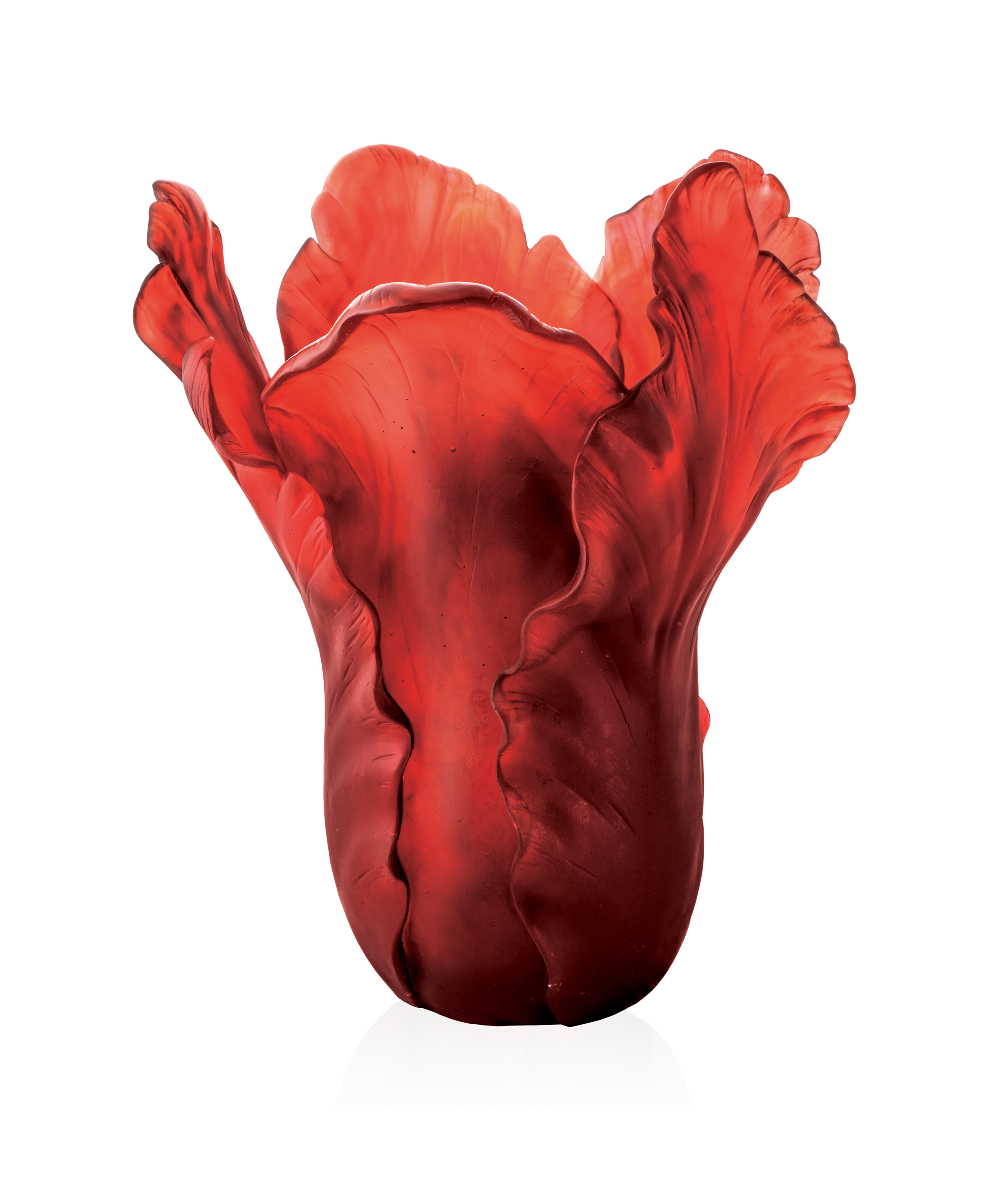 daum-tulipe-vase-magnum-vase-rouge-dor-50ex image 1