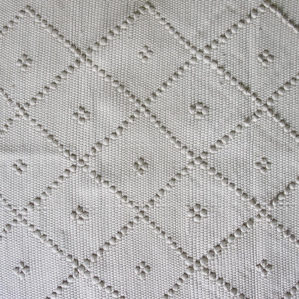 luisa-paix-o-tapis-coton-100x50-tapis-de-bain-beige-lavable image 1