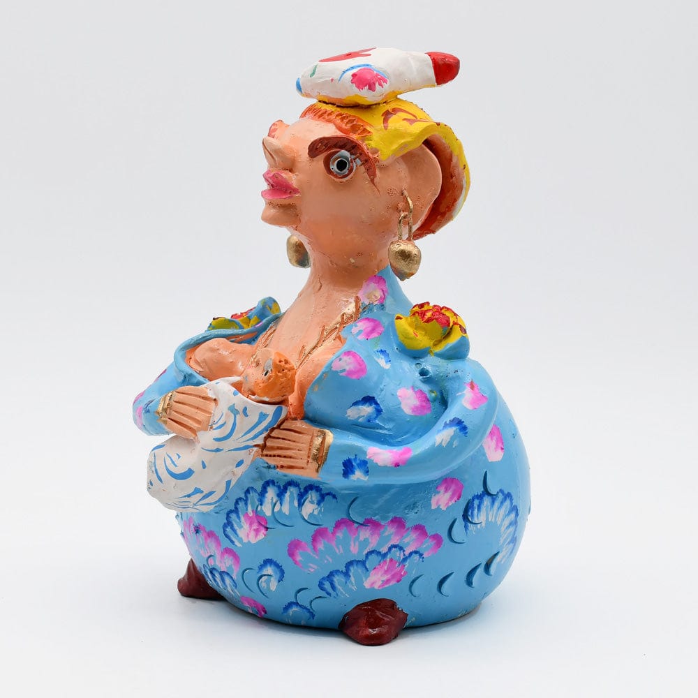 luisa-paix-o-boneca-barriguda-20cm-statuette-argile image 4