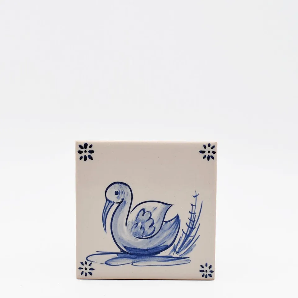 luisa-paix-o-azulejos-azulejo-11x11cm-pato-canard-bleu image 1