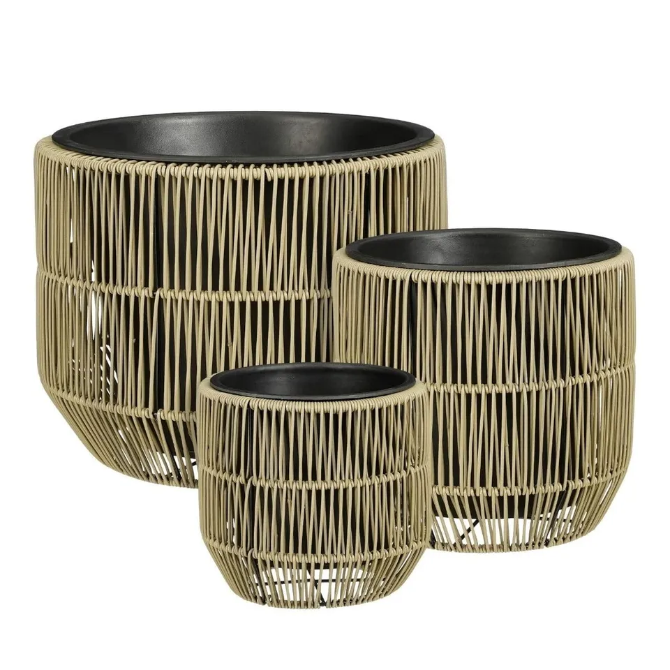 mica-decorations-peta-lot-de-3-pots-de-fleurs-vert-ext-rieur image 1