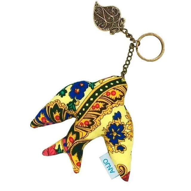luisa-paix-o-porte-cl-s-andorinha-jaune-tissu-minho image 1
