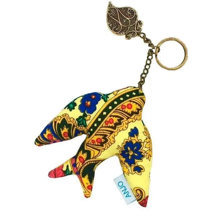 luisa-paix-o-porte-cl-s-andorinha-jaune-tissu-minho image 1