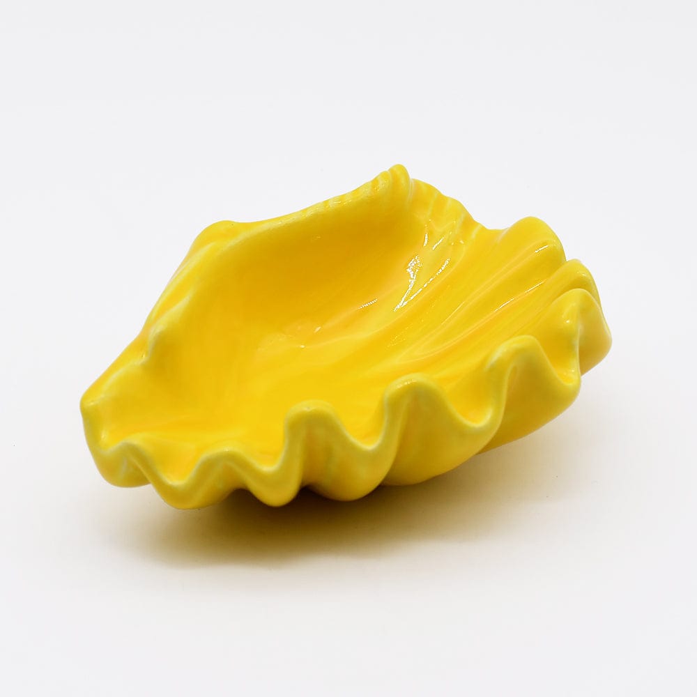 luisa-paix-o-vaisselle-portugaise-petit-plat-coquille-st-jacques-jaune-14-cm image 2