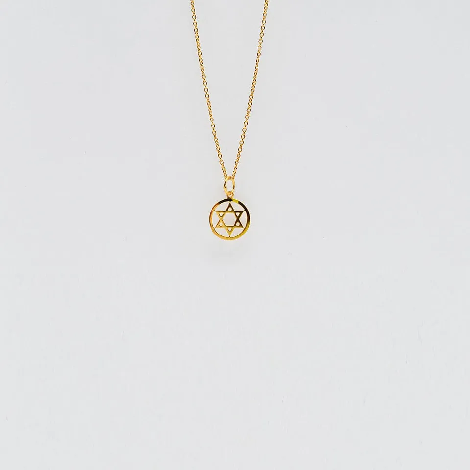 luisa-paix-o-estrela-de-david-charm-argent-dor-925 image 1