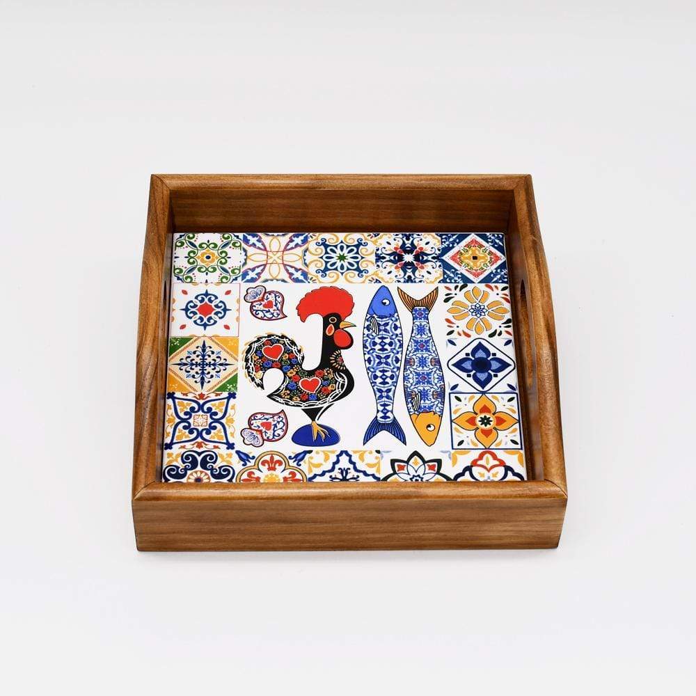 luisa-paix-o-plateau-bois-azulejos-17cm-motif-1 image 7