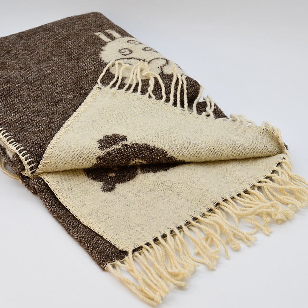 luisa-paix-o-plaid-enfant-en-laine-vierge-marron-170x125cm image 4