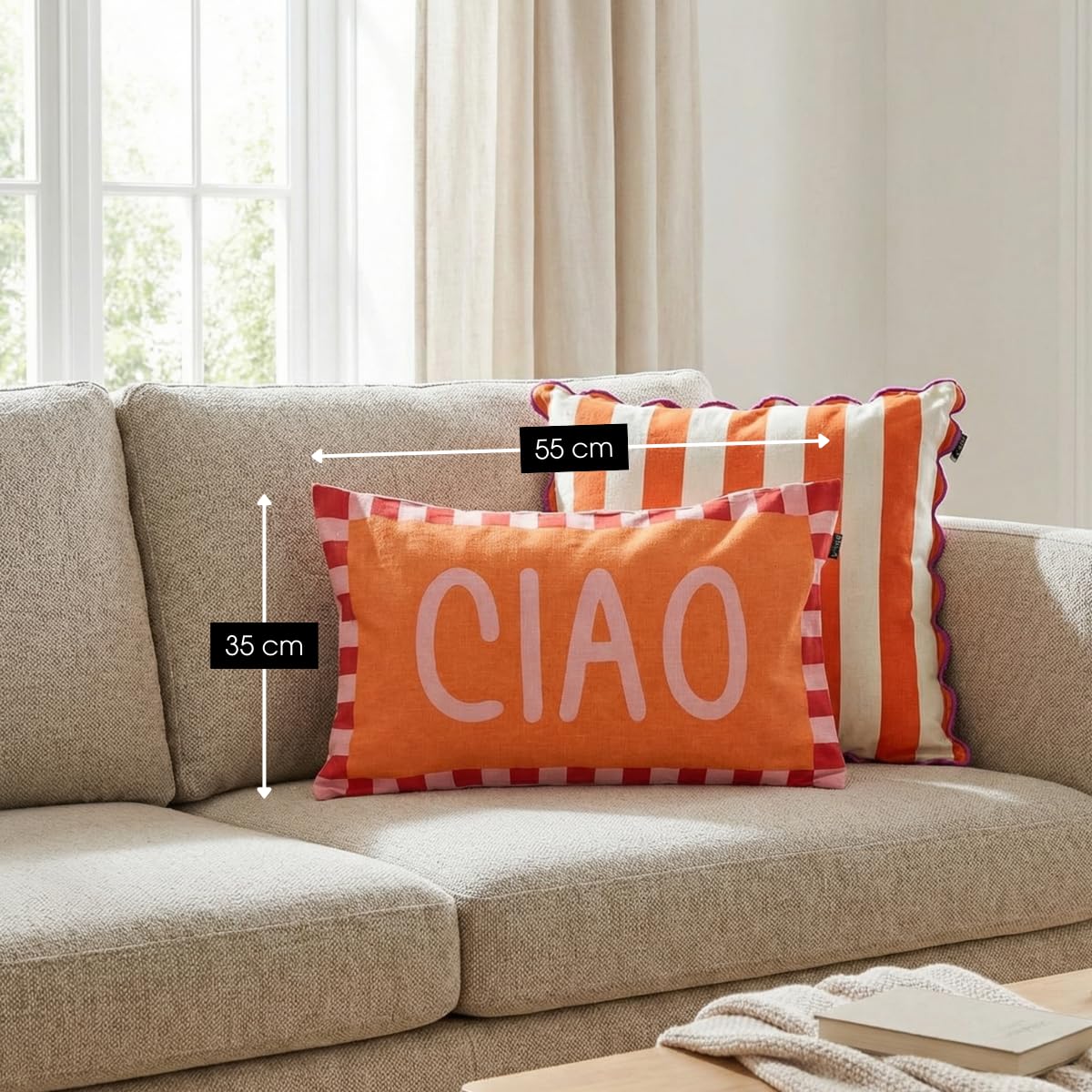 mica-decorations-ciao-coussin-d-coratif-55x35-cm-orange-rose-rouge image 2