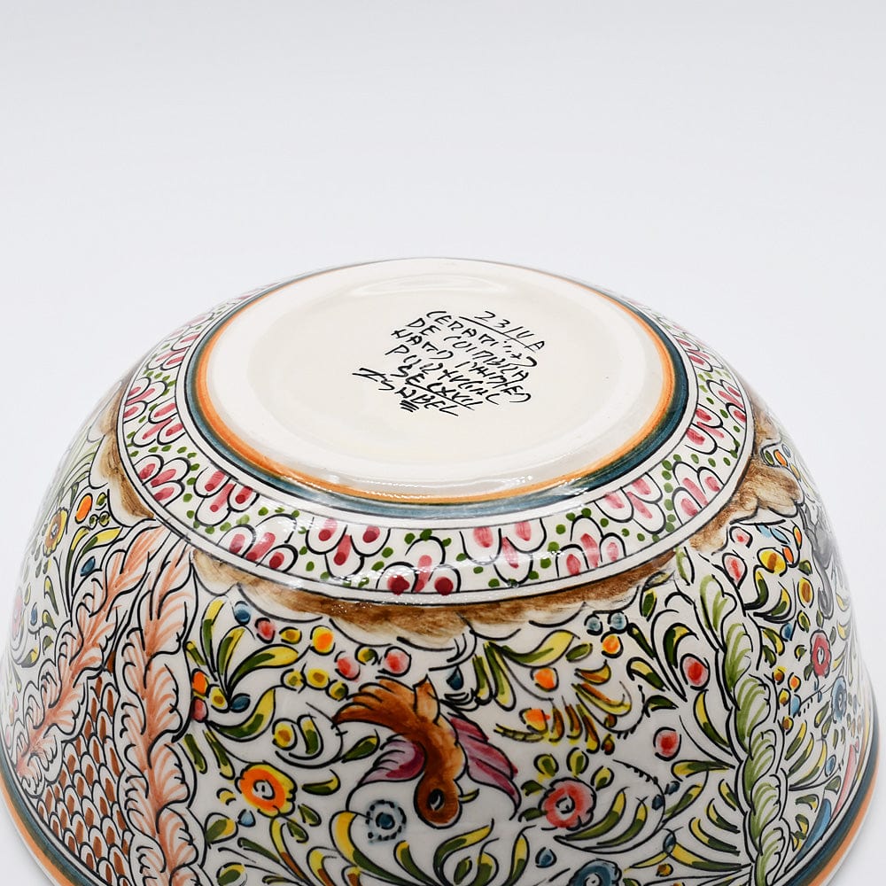 luisa-paix-o-vaisselle-portugaise-saladier-coimbra-23cm-peint-main image 6