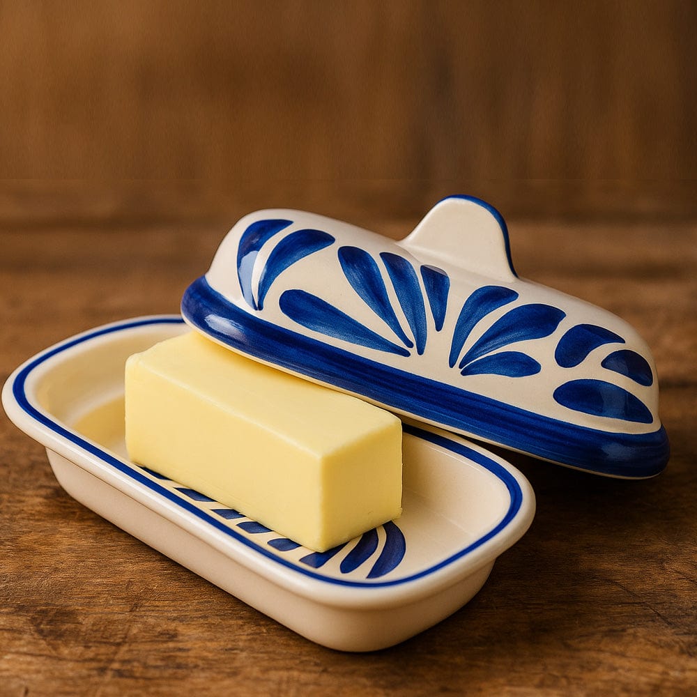 luisa-paix-o-vaisselle-portugaise-beurrier-andorinha-bleu image 3