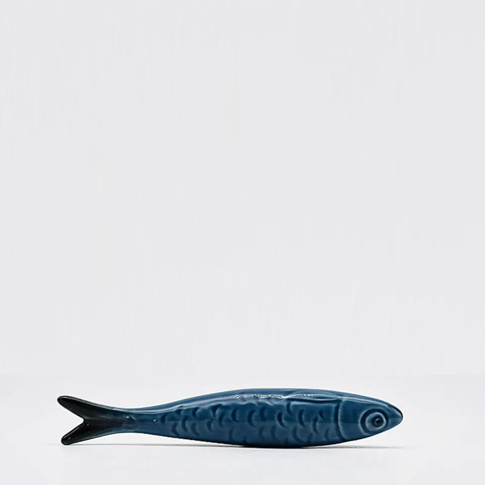 luisa-paix-o-sardine-caldas-da-rainha-c-ramique-bleue-19-cm image 1