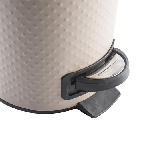 baroni-home-cestineria-poubelle-salle-de-bain-p-dale-taupe-17x21x25-cm-acier image 8