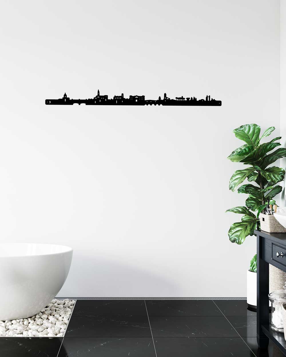 je-suis-art-skylines-france-toulouse-silhouette-murale-m-tal image 1