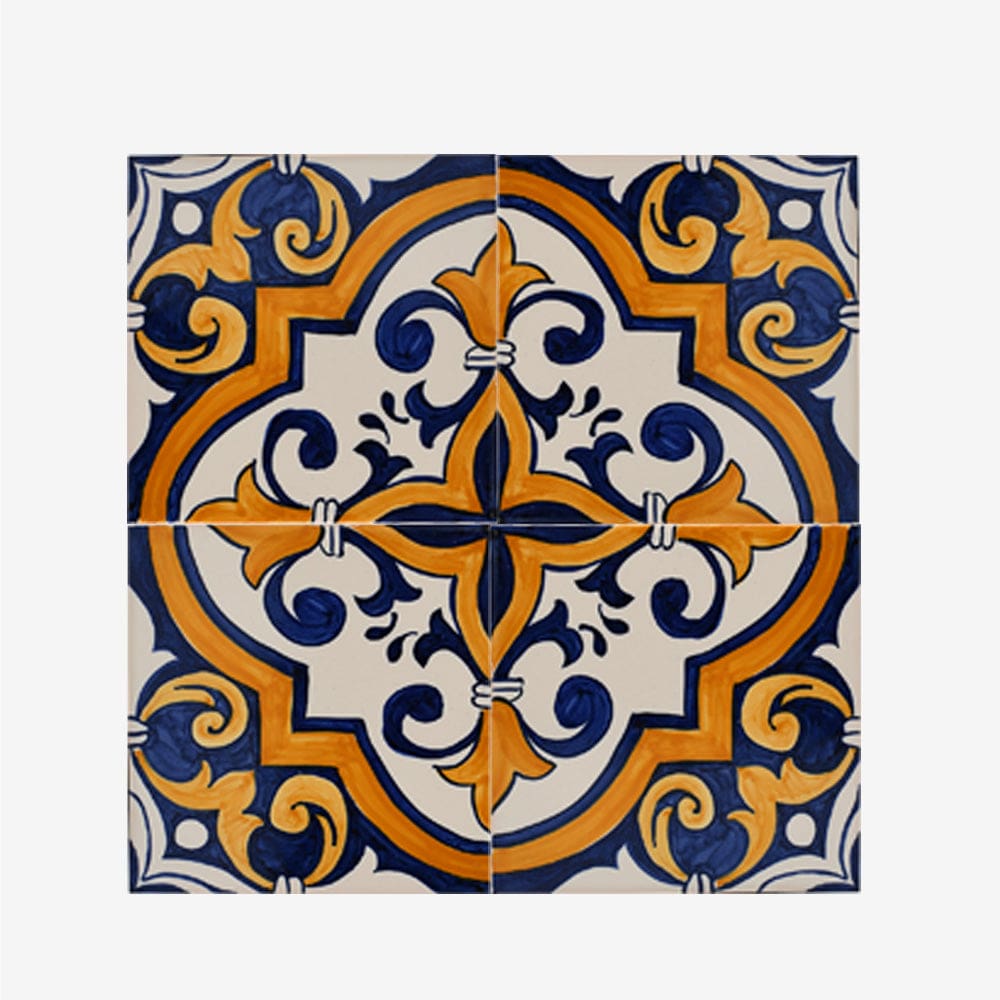 luisa-paix-o-azulejo-padr-o-carreau-15x15cm-peint-main image 2