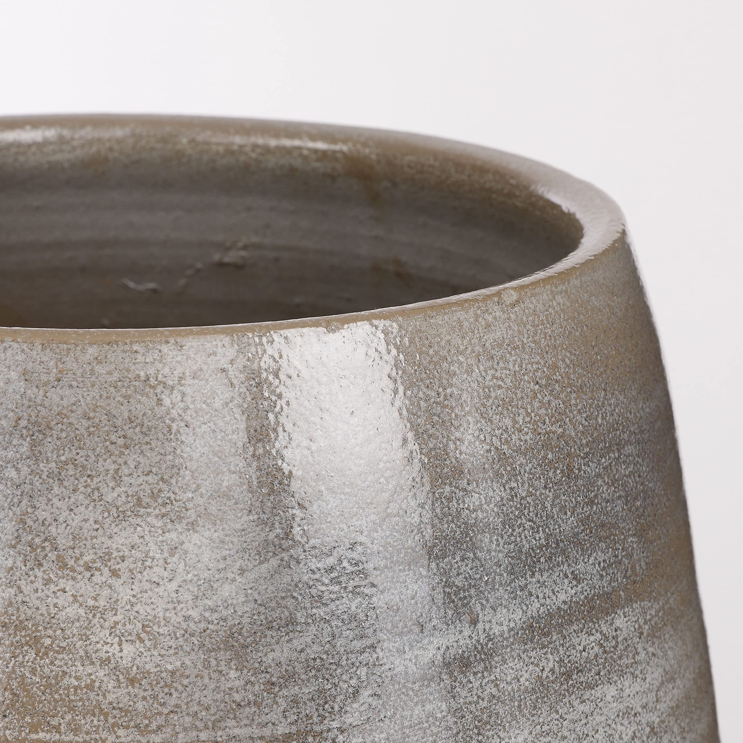 mica-decorations-lester-vase-c-ramique-gris-50x30cm image 2