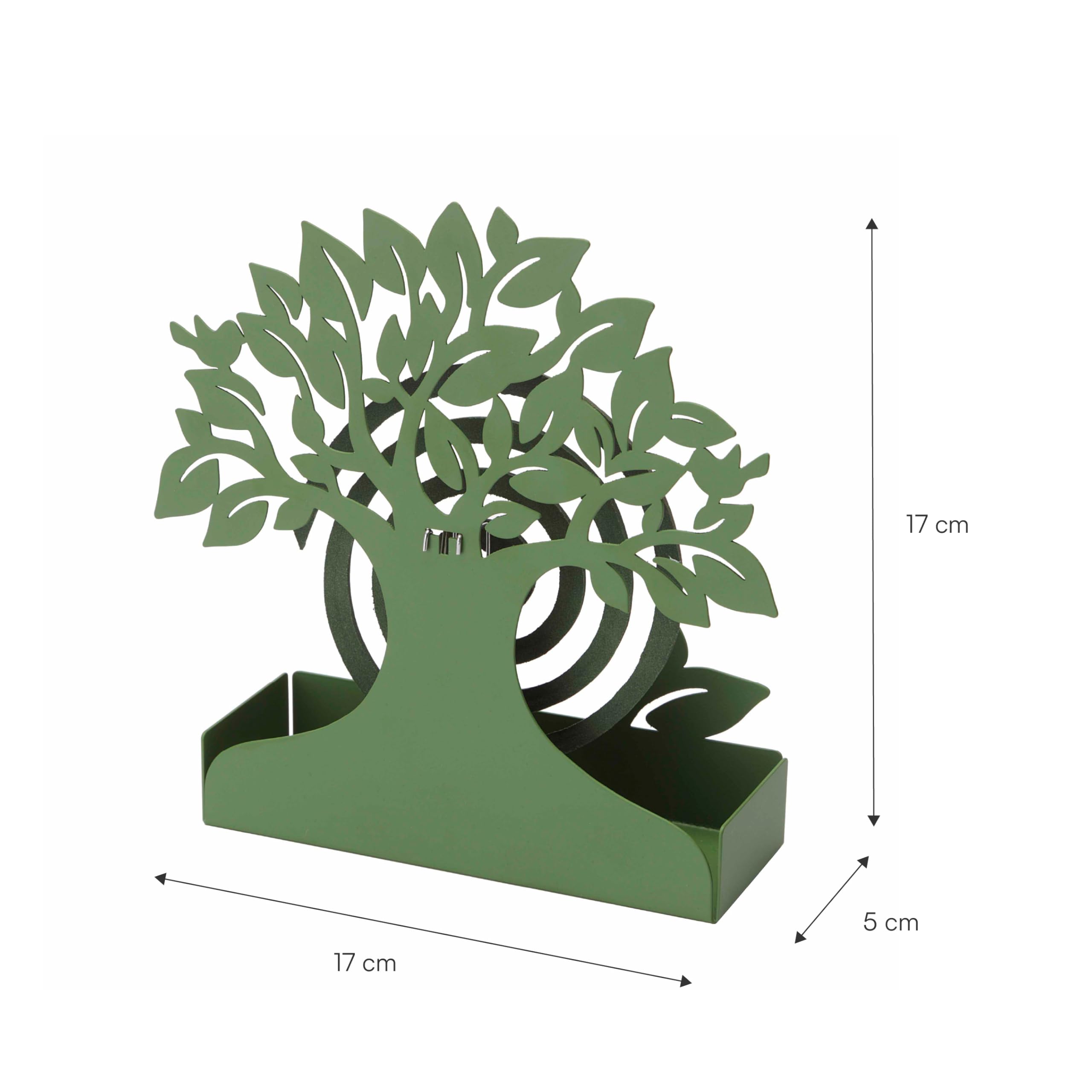 baroni-home-decorazioni-porte-spirale-anti-moustiques-arbre-vert-lot-de-3 image 3