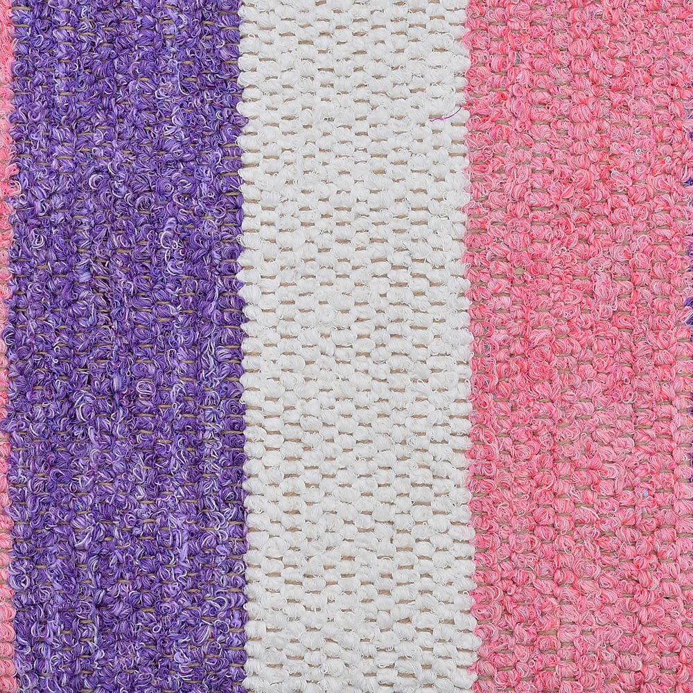 luisa-paix-o-tapis-artisanal-ray-tapis-rose-violet-140x70 image 4