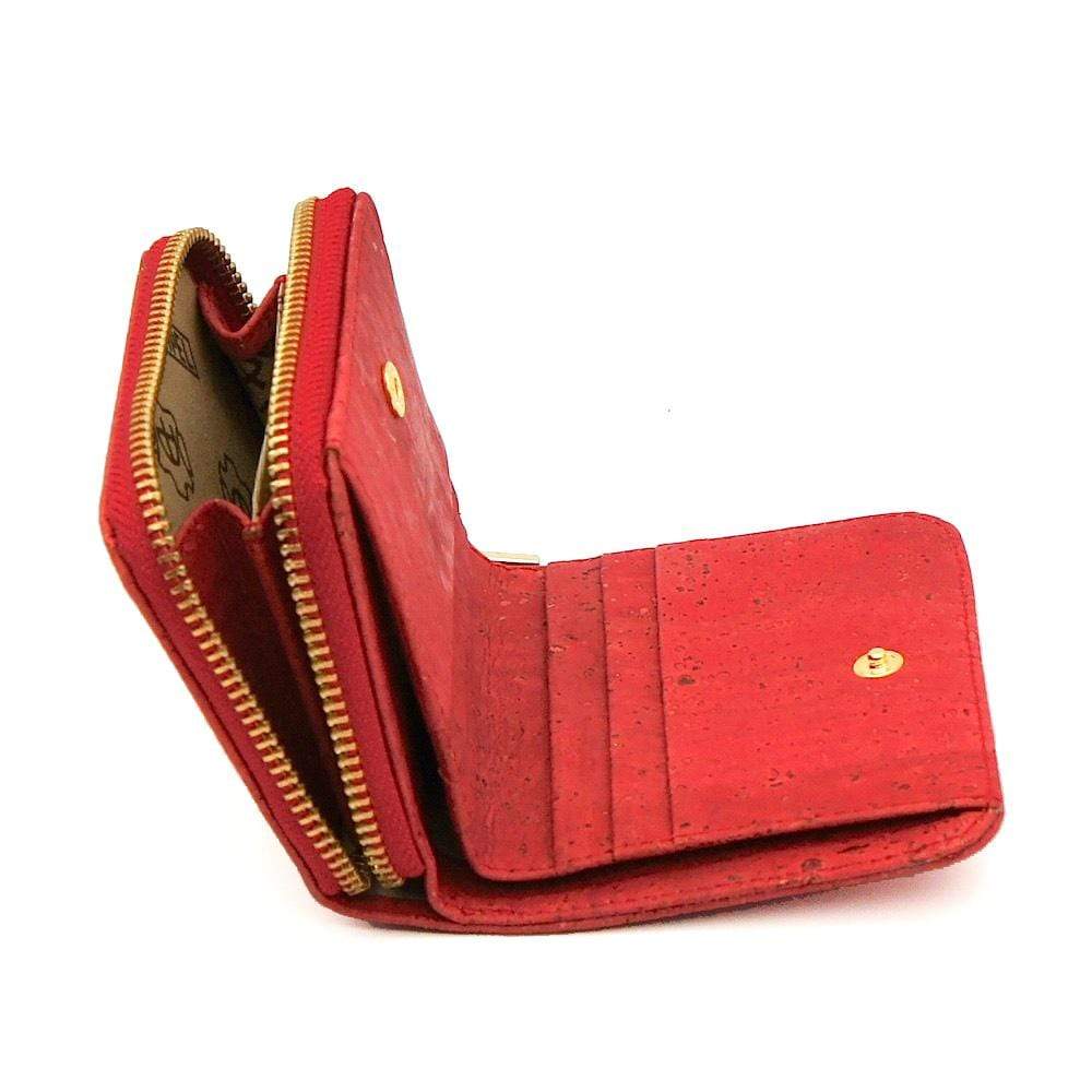 luisa-paix-o-accessoires-portefeuille-li-ge-rouge-bouton-pression-10-5-cm image 2