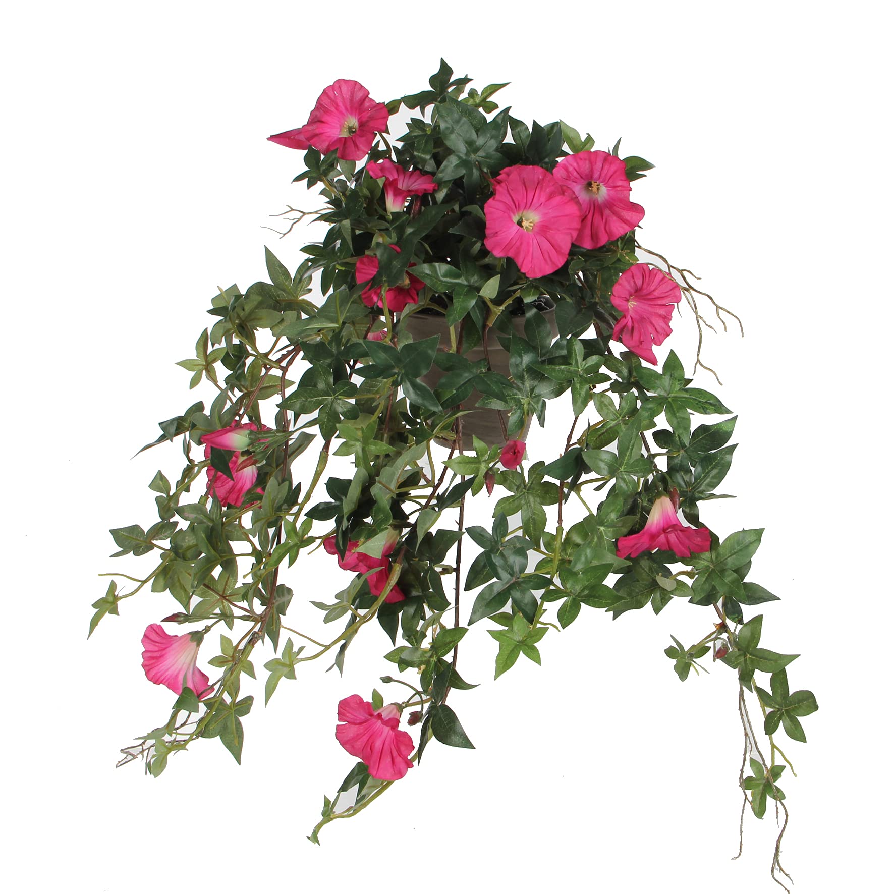 mica-decorations-petunia-fleur-artificielle-rose-50x45-cm-pot image 1
