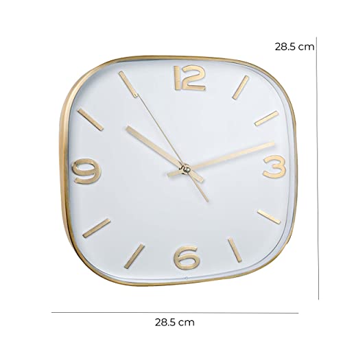 baroni-home-horloge-murale-blanche-chiffres-or-28-5-cm image 7