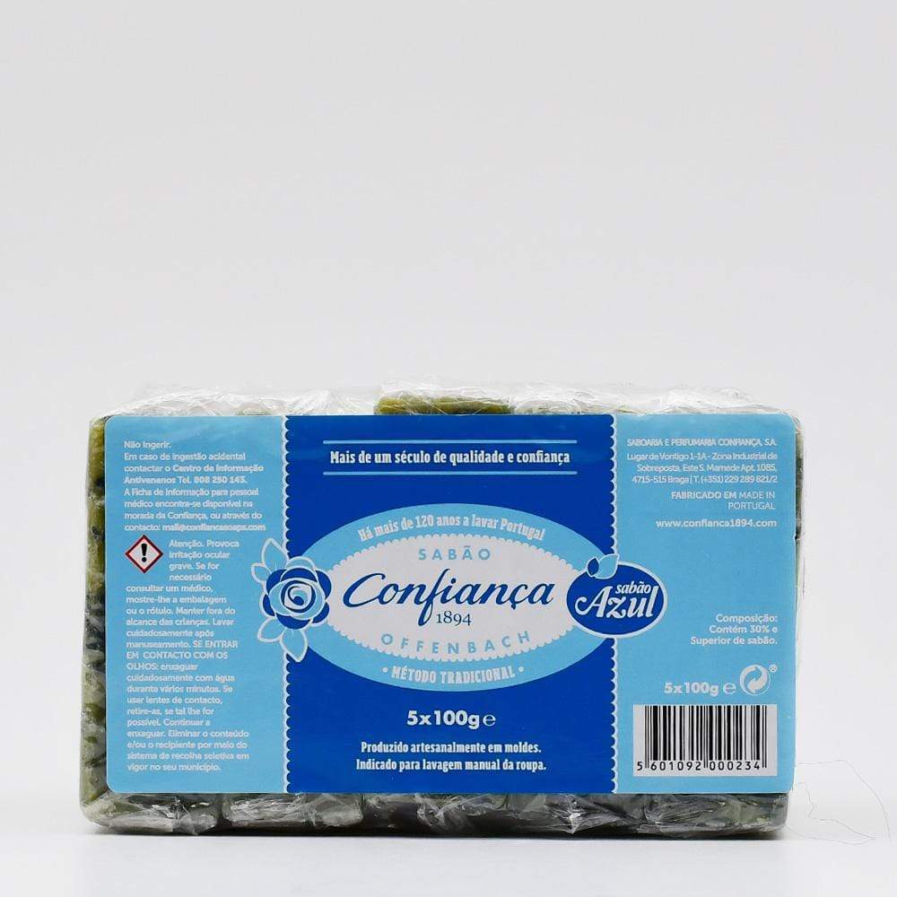 luisa-paix-o-savon-bleu-du-portugal-savon-pack-5-x-100g-antiseptique image 1