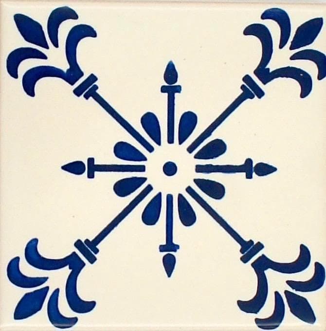 luisa-paix-o-azulejo-sous-verre-li-ge-11cm-peint-main image 2